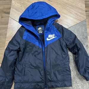 Nike Kids Blue and Dark Jacket